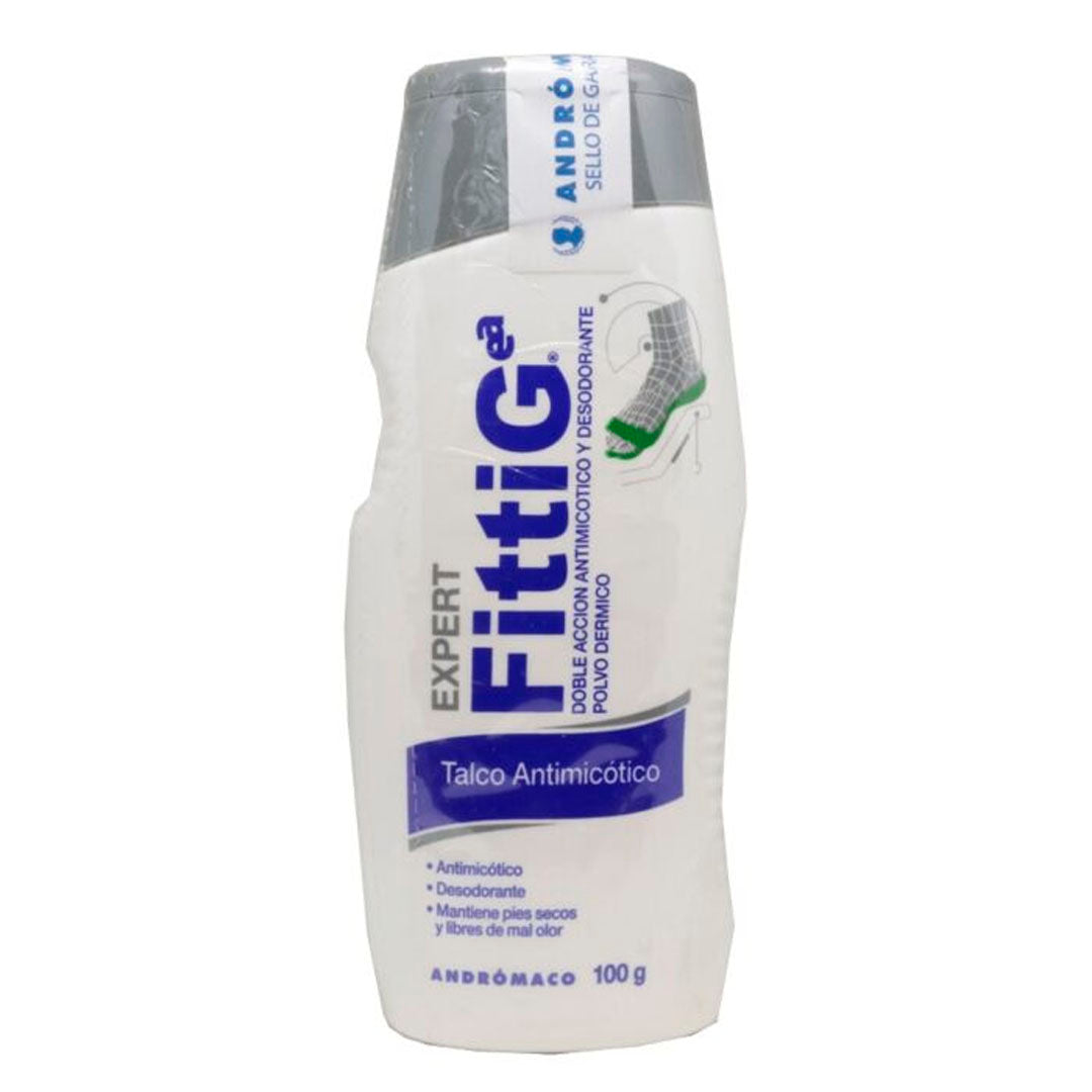 Fittig Expert Talco Polvo para Pies 100 g - Farmacias Curie