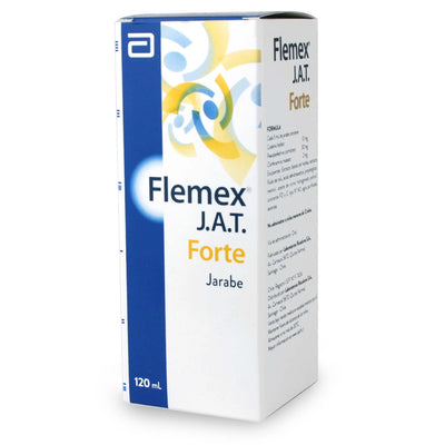 Flemex J.A.T. Forte Jarabe 120 ml - Farmacias Curie