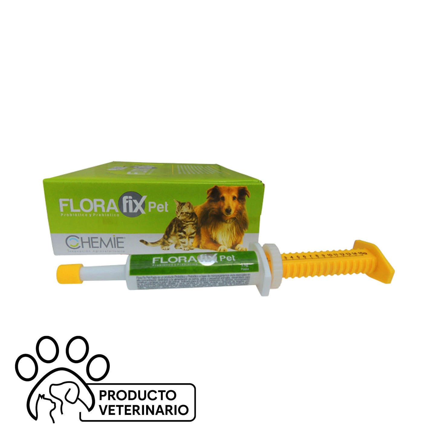Florafix Pet Probiótico - Farmacias Curie