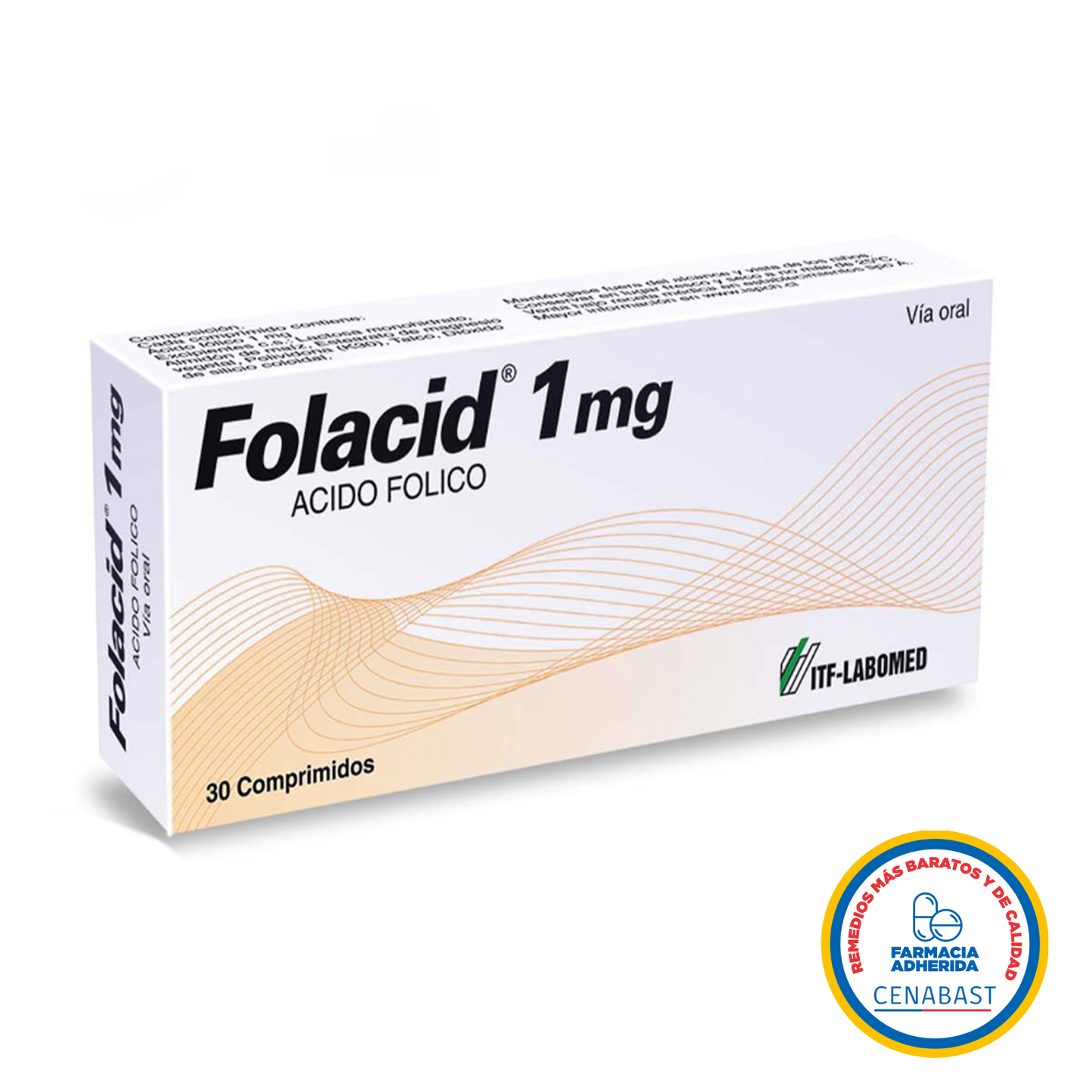 Folacid Comprimidos 1mg Medicamento Cenabast