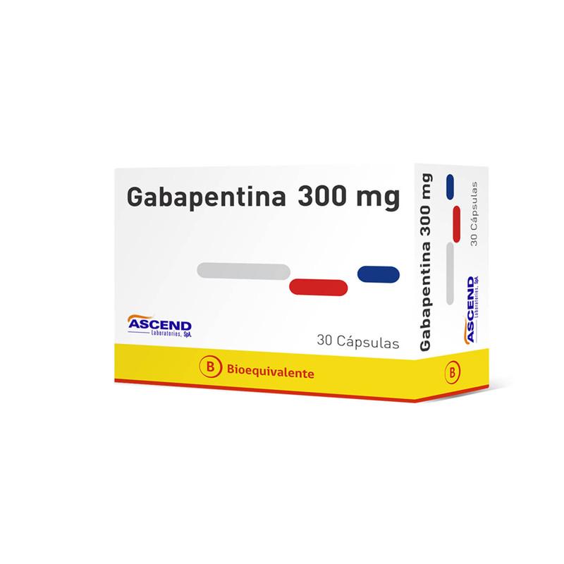 Gabapentina Cápsulas 300mg - Farmacias Curie