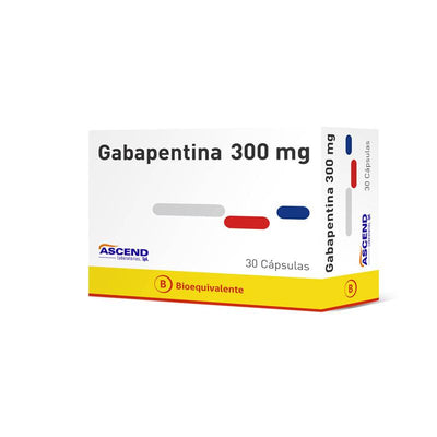 Gabapentina Cápsulas 300mg - Farmacias Curie