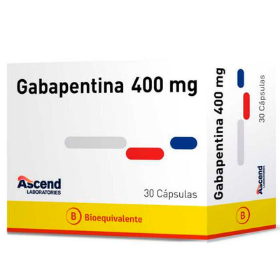 Gabapentina Cápsulas 400mg - Farmacias Curie