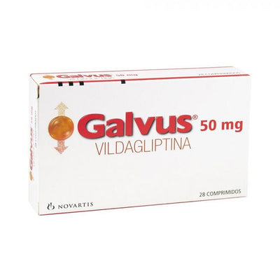 Galvus Comprimidos 50mg - 28 unidades - Farmacias Curie
