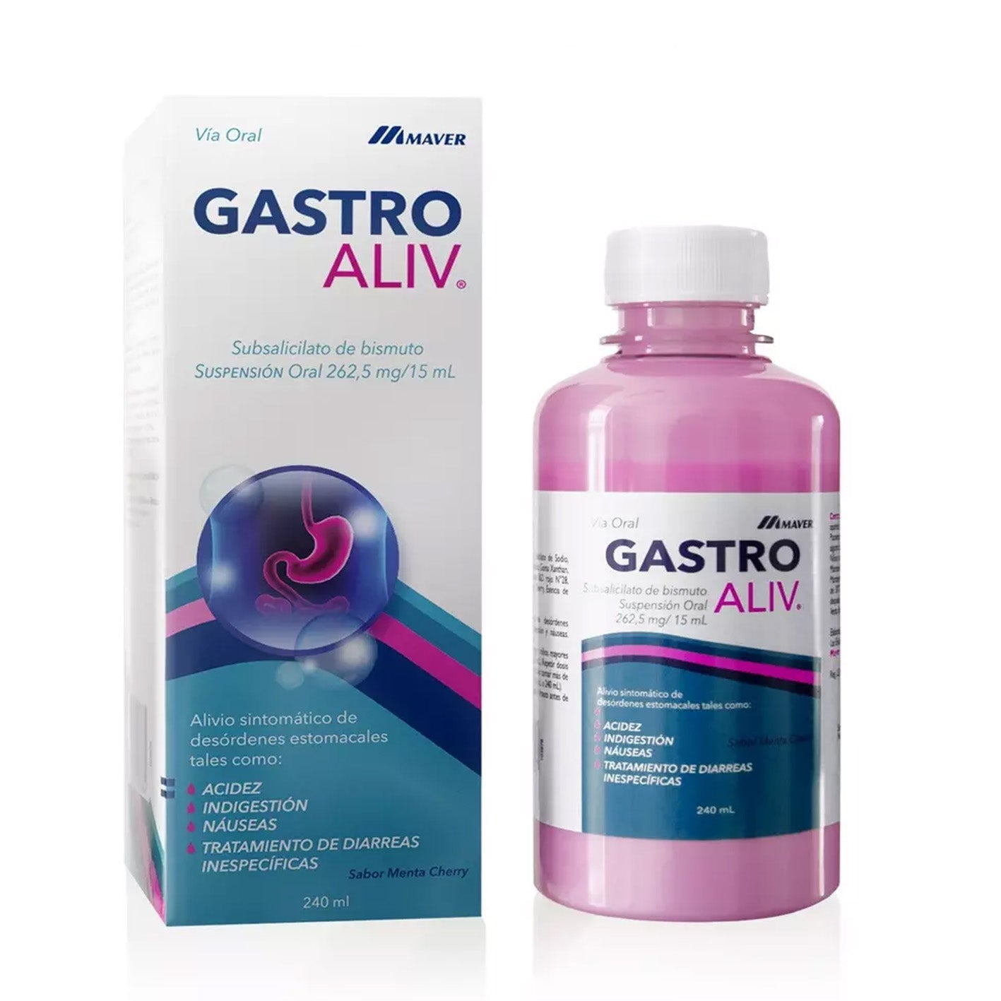 Gastroaliv Suspensión Oral - 240ml - Farmacias Curie