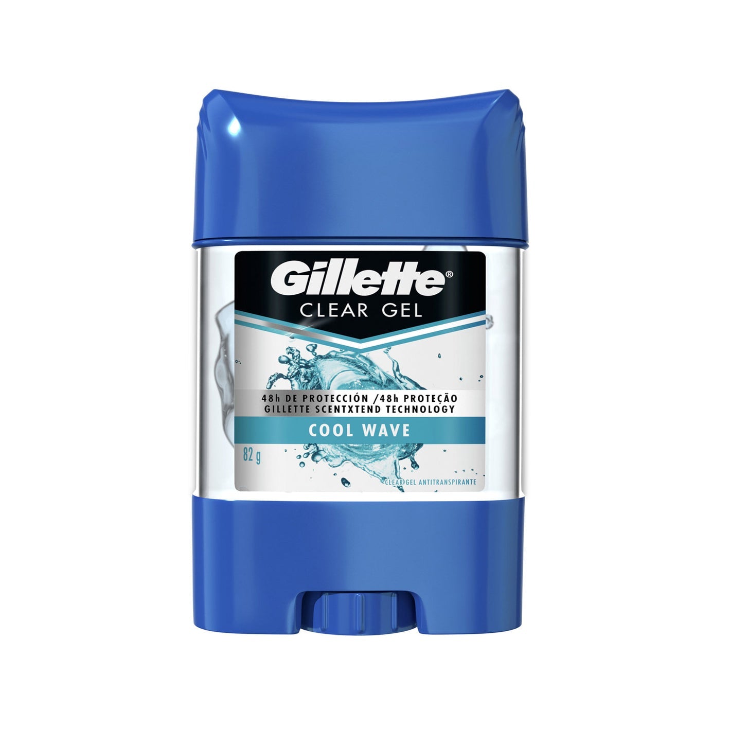 Gillette Desodorante Hombre Clear Gel Cool Wave - Farmacias Curie