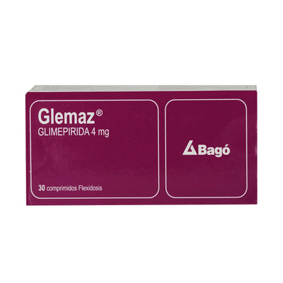 Glemaz Comprimidos Recubiertos 4mg - Farmacias Curie