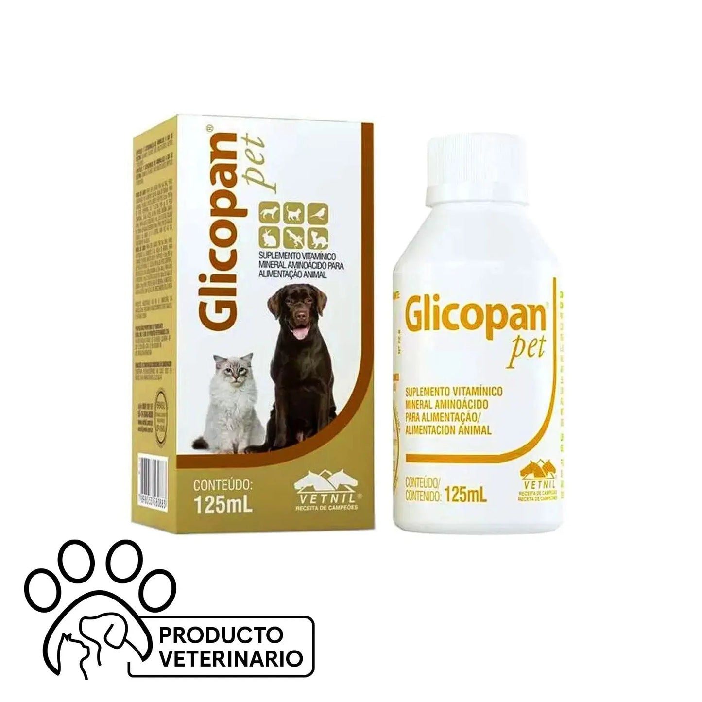 Glicopan Pet - 125ml - Farmacias Curie