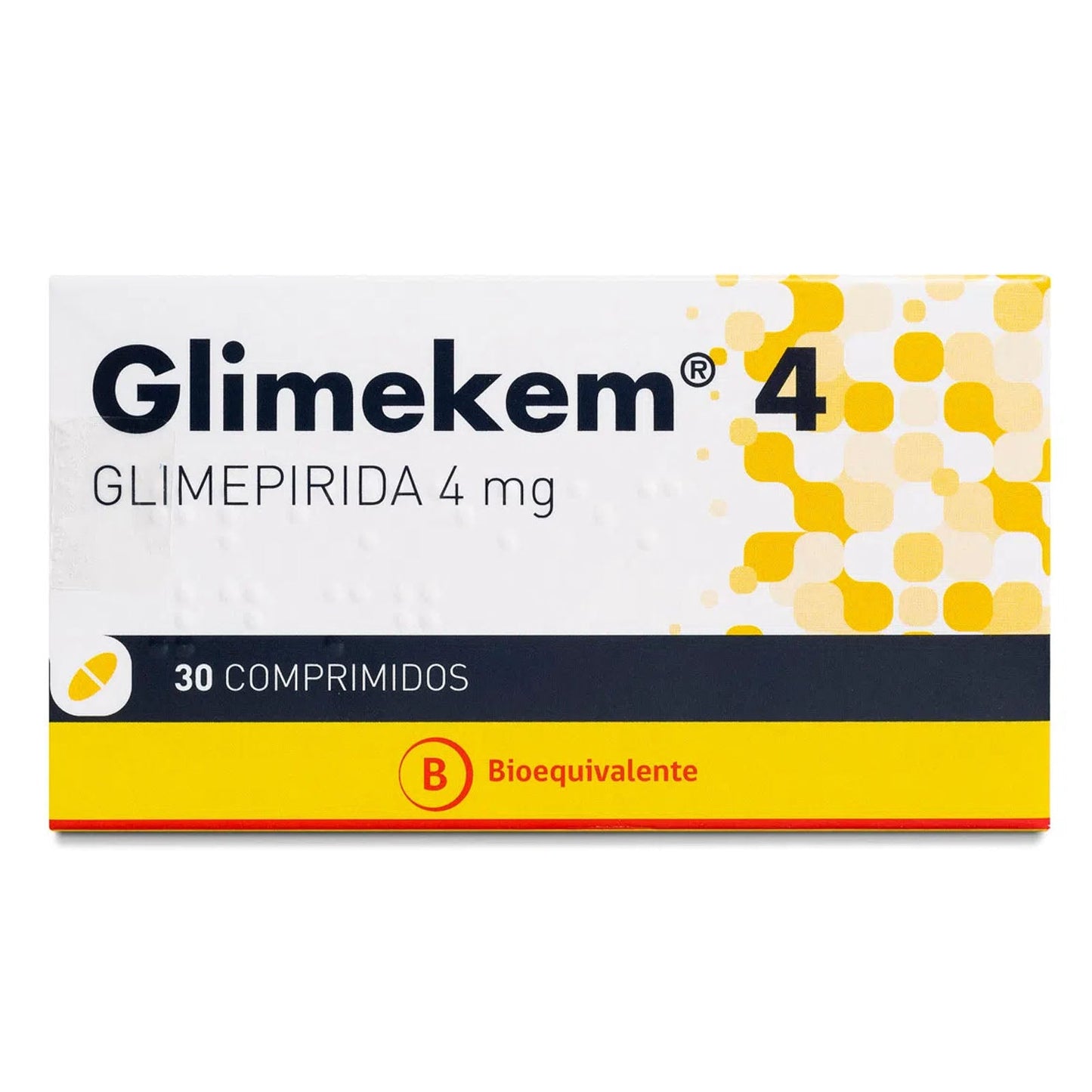 Glimekem Comprimidos 4mg - Farmacias Curie