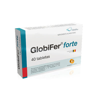 GlobiFer Forte Tabletas - Farmacias Curie