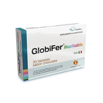 GlobiFer Masticable Tabletas - Farmacias Curie