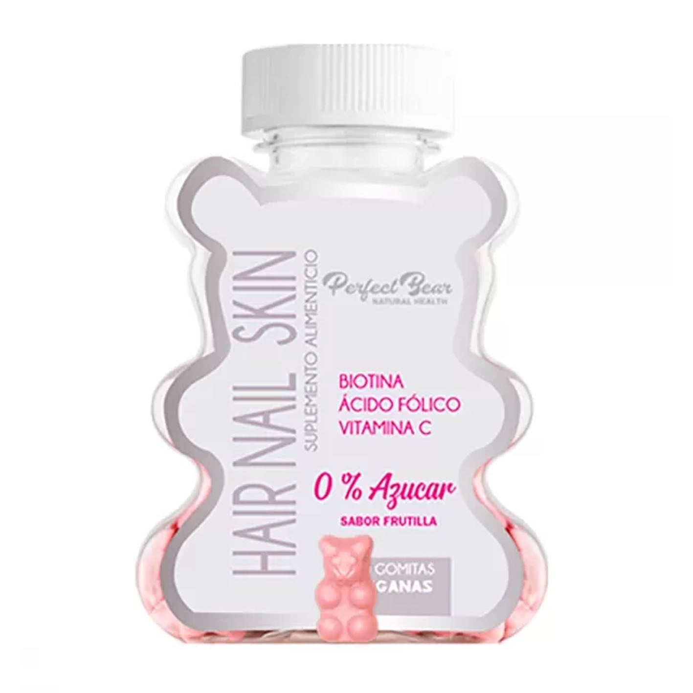 Perfect Bear Gomitas Hair, Nails & Skin - Farmacias Curie