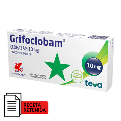 Grifoclobam Comprimidos - Farmacias Curie