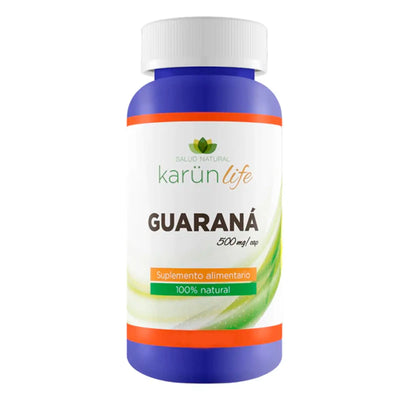 Guaraná 500mg - 60 Cápsulas - Farmacias Curie