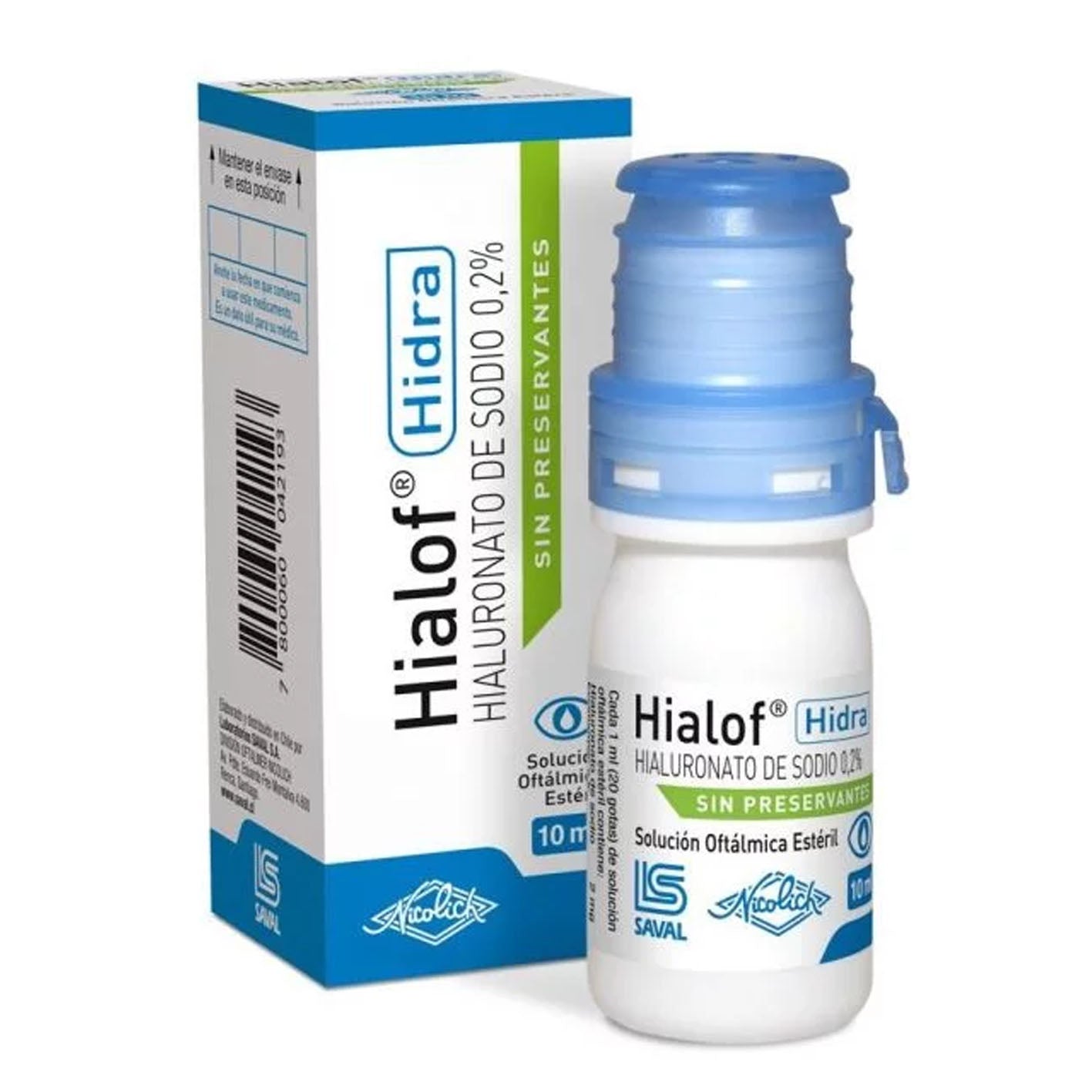 Hialof Hidra Solución Oftálmica - Farmacias Curie