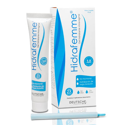 Hidrafemme Gel Intravaginal - 8 Aplicadores - Farmacias Curie