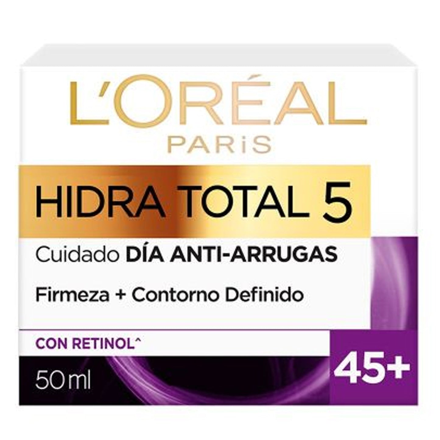 L'oréal Hidra Total 5 Crema Facial Día Anti-Arrugas 45+ - Farmacias Curie