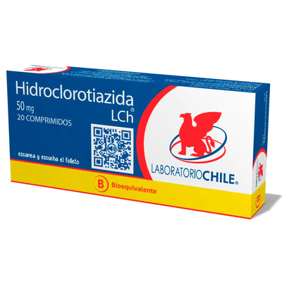 Hidroclorotiazida Comprimidos 50mg - Farmacias Curie