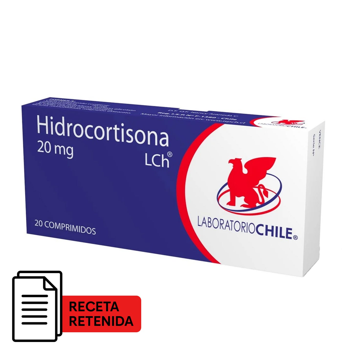 Hidrocortisona Comprimidos 20mg - Farmacias Curie