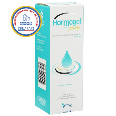 Hormogel Pump - 35 g Gel Transdérmico 0,5mg - Medicamento Cenabast