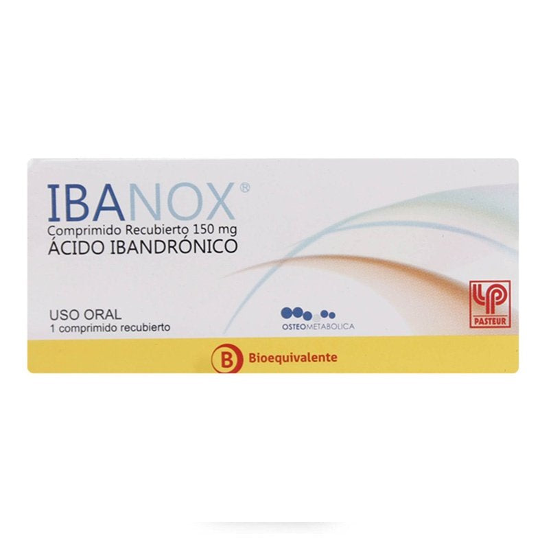 Ibanox Comprimido Recubierto 150mg - Farmacias Curie