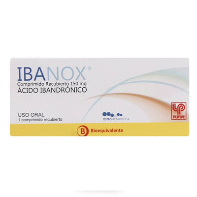 Ibanox Comprimido Recubierto 150mg - Farmacias Curie