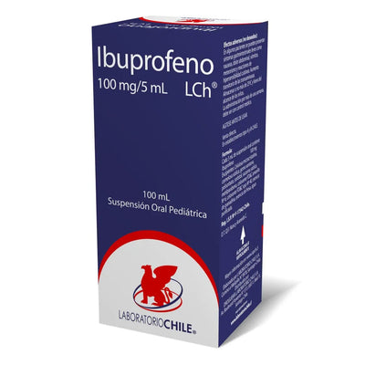 Ibuprofeno Suspensión Oral 100mg/5ml - Farmacias Curie