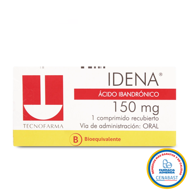 Idena Comprimido Recubierto 150mg Medicamento Cenabast - Farmacias Curie