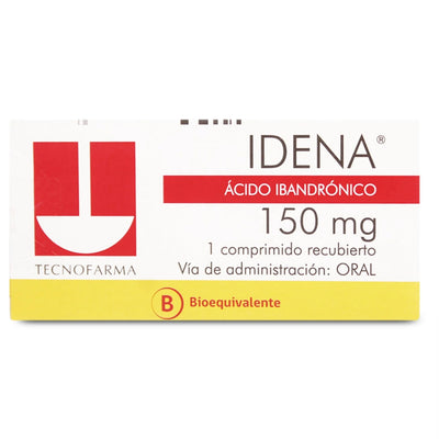 Idena Comprimido Recubierto 150mg - Farmacias Curie