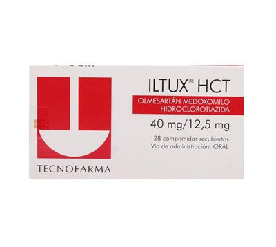 Iltux HCT Comprimidos Recubiertos 40/12,5 - Farmacias Curie