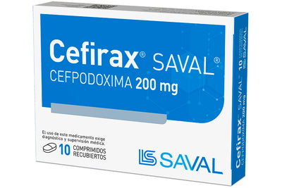 Cefirax 200mg - 10 Comprimidos Recubiertos