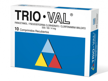 Trio-Val Comprimidos Recubiertos - Farmacias Curie
