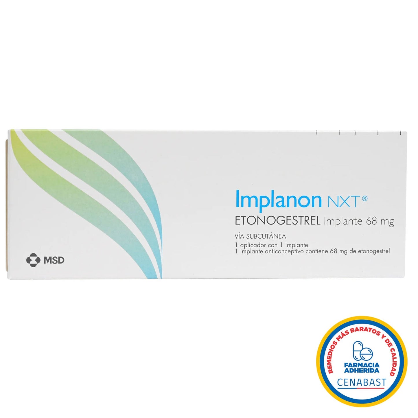 Implanon NXT - Medicamento Cenabast - Farmacias Curie