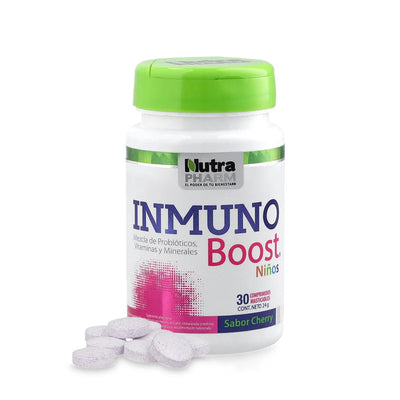 Inmuno Boost Niños - 30 Comprimdios Masticables - Farmacias Curie