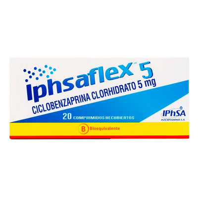 Iphsaflex Comprimidos Recubiertos 5mg - Farmacias Curie
