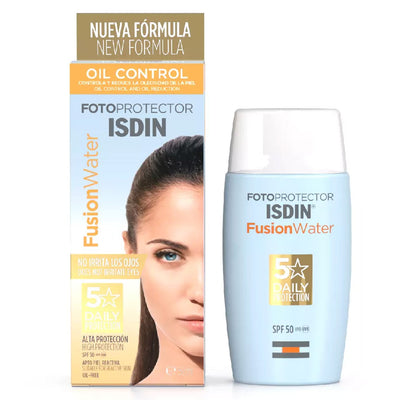 Isdin Fotoprotector Fusion Water FPS 50 - Farmacias Curie