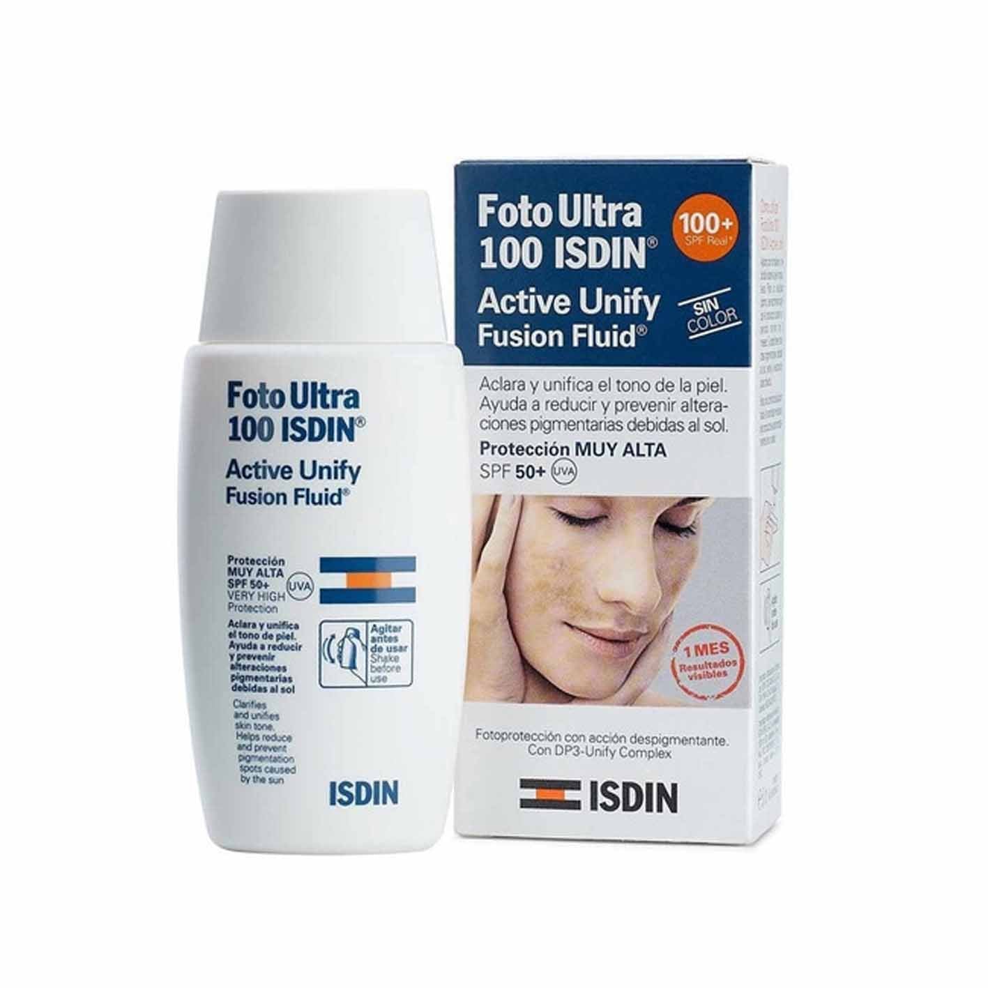 Isdin Foto Ultra 100 Actify Sin Color - Farmacias Curie