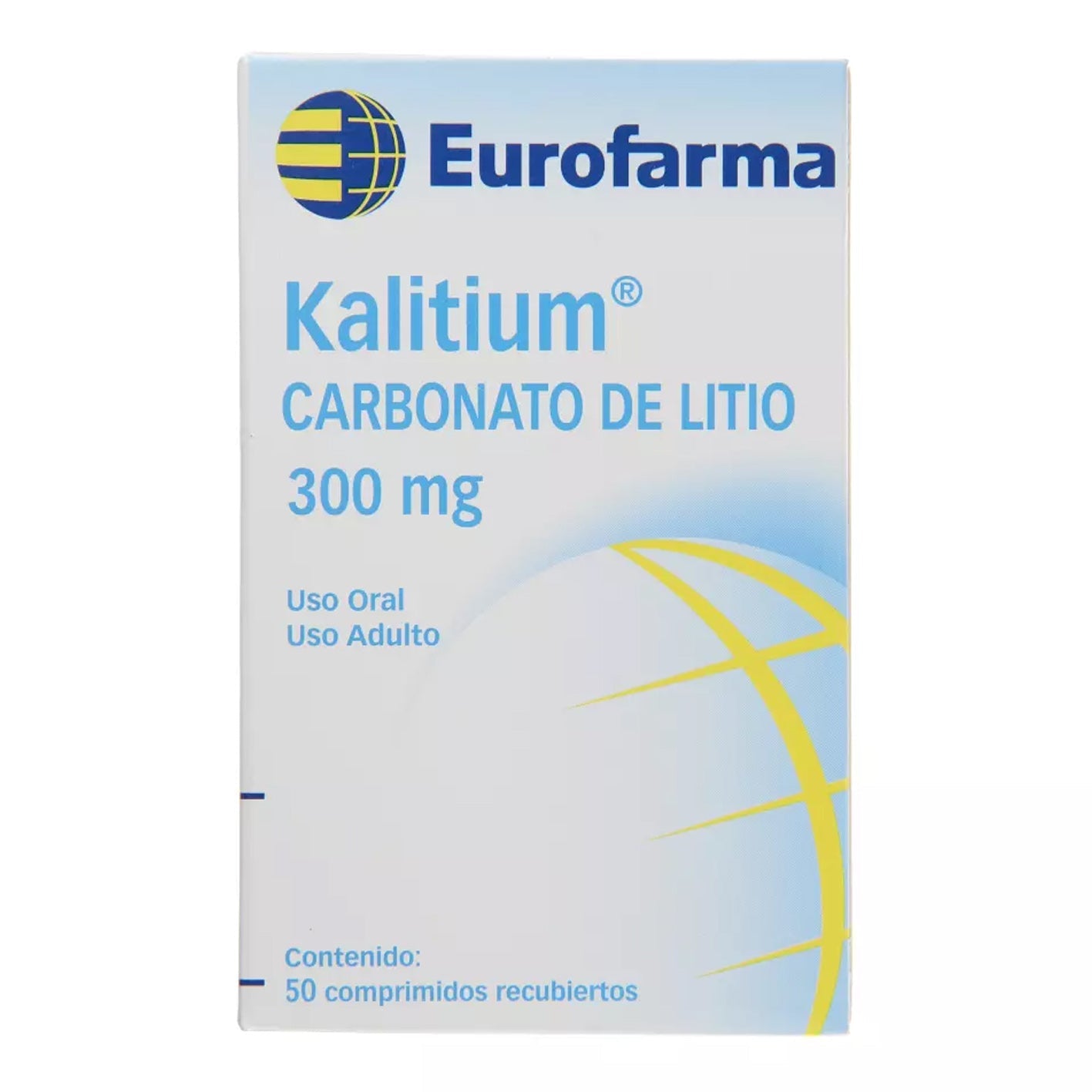 Kalitium Comprimidos Recubiertos 300mg - Farmacias Curie