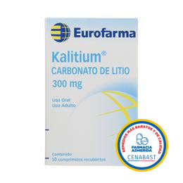 Kalitium Comprimidos Recubiertos 300mg Medicamento Cenabast - Farmacias Curie