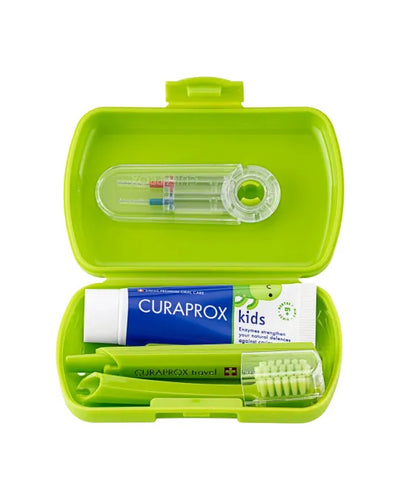 Curaprox Kids Travel Set Verde