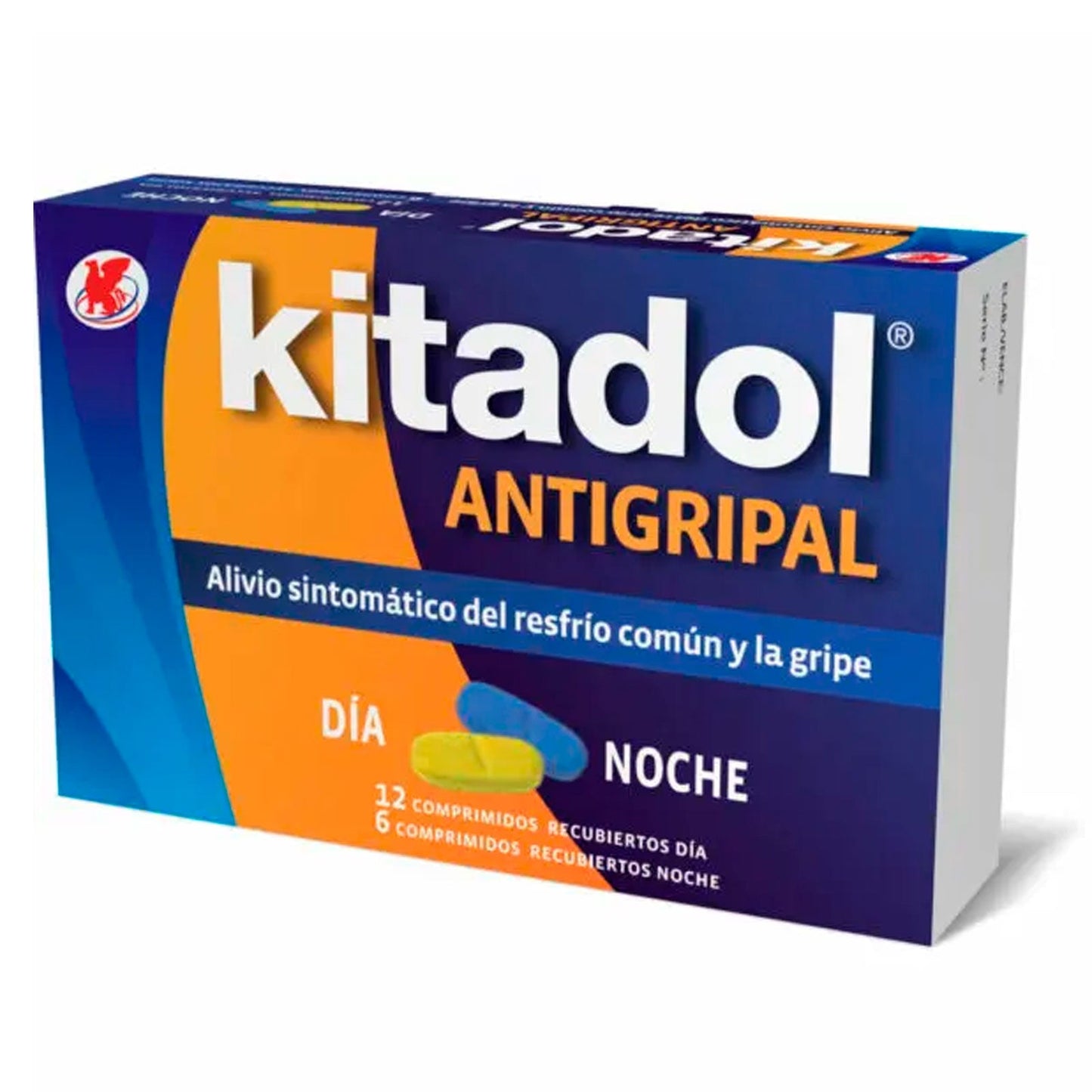 Kitadol Antigripal Día y Noche Comprimidos Recubiertos - Farmacias Curie