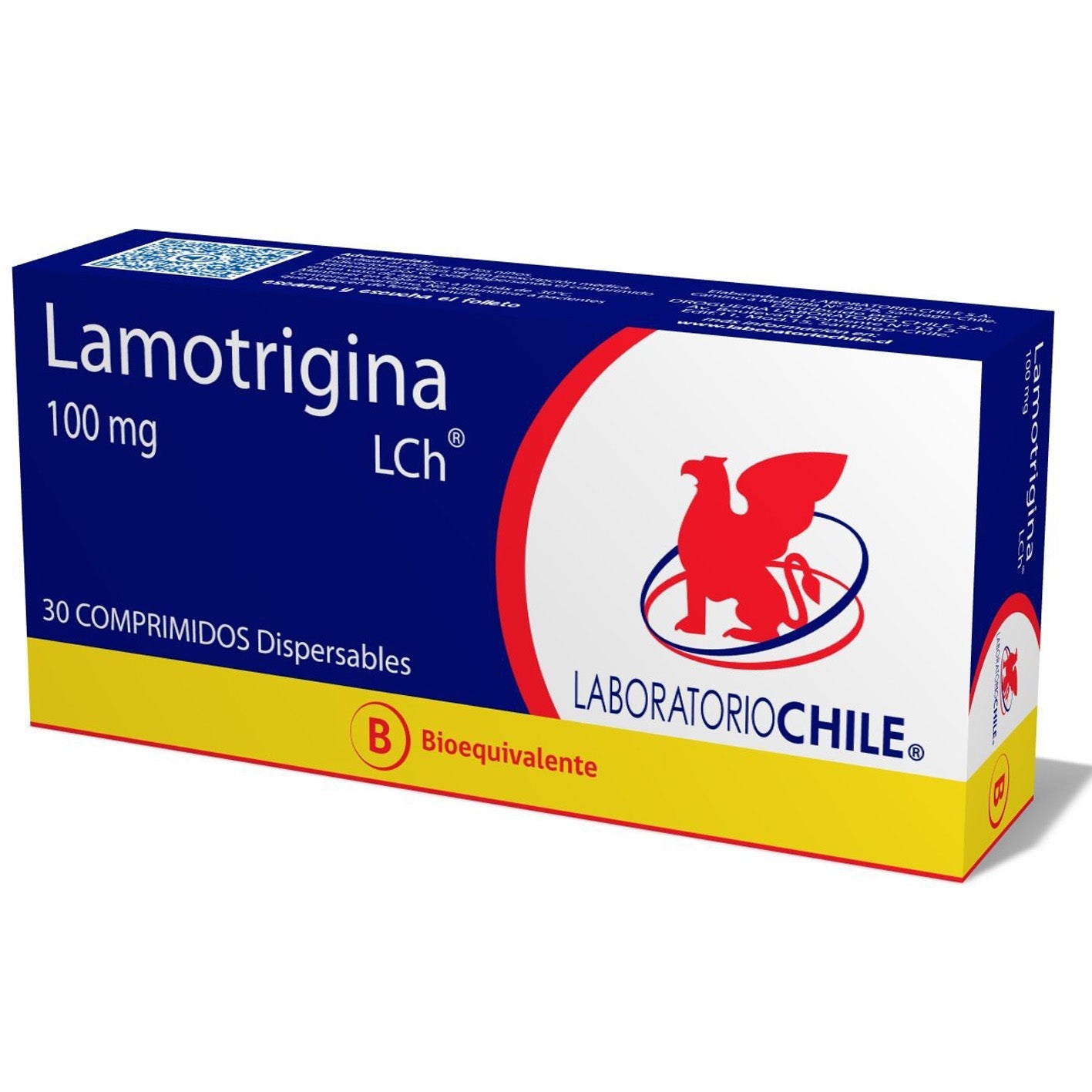 Lamotrigina Comprimidos Dispersables 100mg - Farmacias Curie