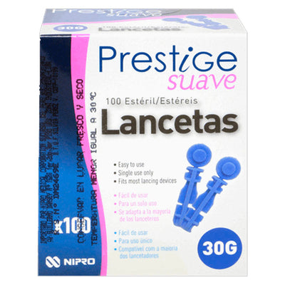Lancetas Prestige Suaves - Farmacias Curie