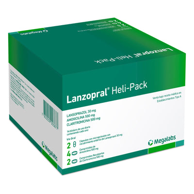 Lanzopral Heli-Pack - Farmacias Curie