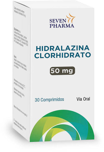 Hidralazina 50mg - 30 Comprimidos