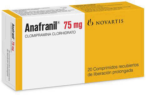 Anafranil 75m - 20 Comprimidos de Liberación Prolongada
