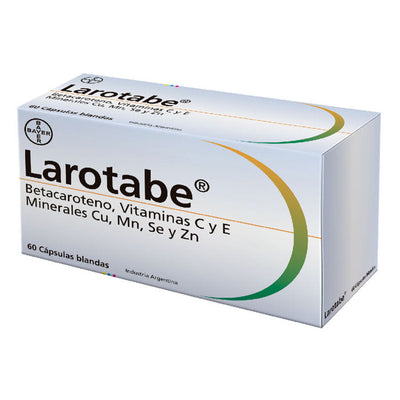 Larotabe Cápsulas Blandas - Farmacias Curie