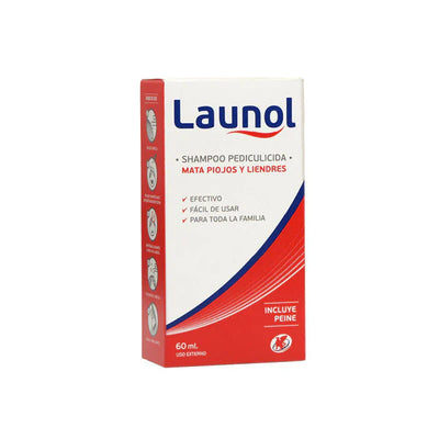 Launol Shampoo 60 ml - Farmacias Curie