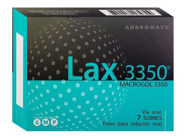 Lax 3350 Sobres - Farmacias Curie