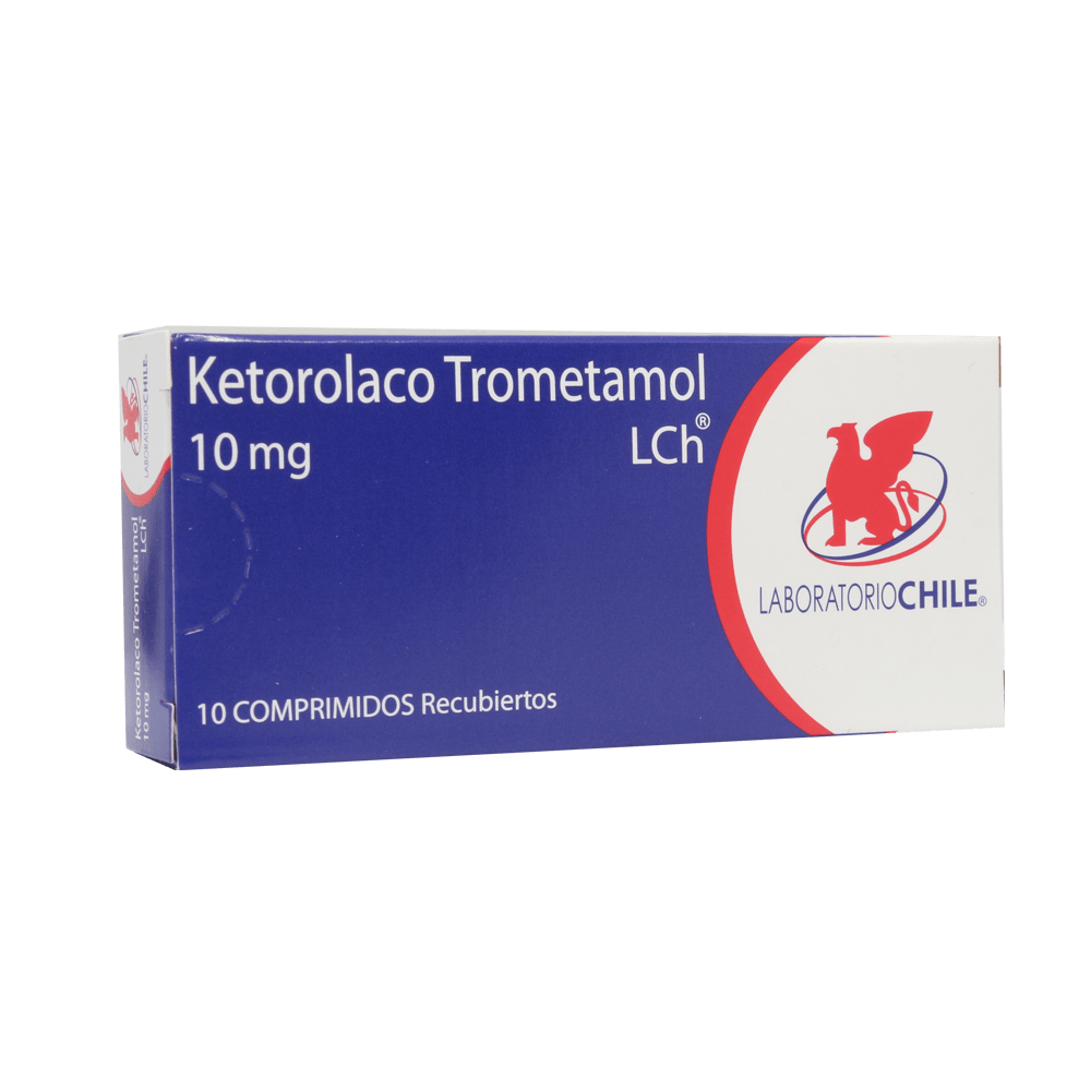 Ketorolaco Comprimidos Recubiertos 10mg - Farmacias Curie
